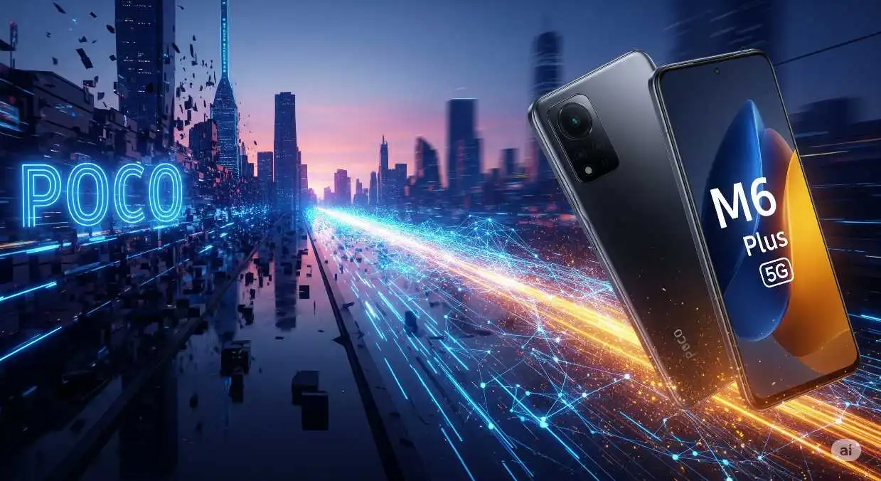 Chance to buy POCO M6 Plus 5G phone at great offer